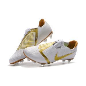 Nike Phantom Venom Elite FG Bílý Zlato